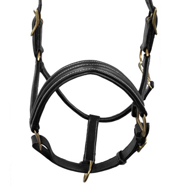 Capezzina in Pelle Triple Supreme Nero