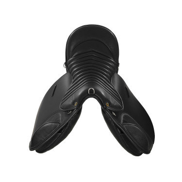 Sella da Trekking Chetak in Pelle Suprema Nero