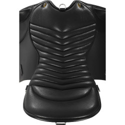 Sella da Trekking Chetak in Pelle Suprema Nero