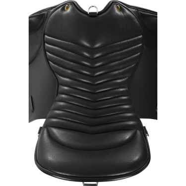 Sella da Trekking Chetak in Pelle Suprema Nero