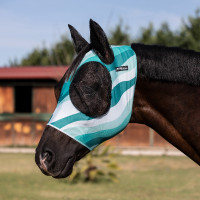 Maschera Antimosche in Lycra con Copri-Orecchie Pro-Tech Astratto Multicolore Maschera Antimosche in Lycra con Copri-Orecchie Pro-Tech Astratto Multicolore