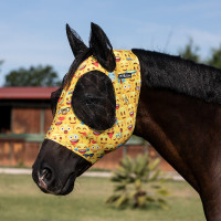 Maschera Antimosche in Lycra con Copri-Orecchie Pro-Tech Emoticon Motivi