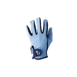 Guanti Bambino Amara Bicolore Umbria Equitazione Blu baby / blu marino Guanti Bambino Amara Bicolore Umbria Equitazione Blu baby / blu marino