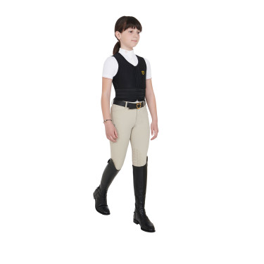 Gilet di Protezione Livello 2 per Bambini Equestro Lilla Blu