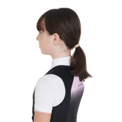 Gilet di Protezione Livello 2 per Bambini Equestro Lilla Blu