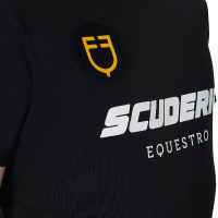 T-shirt in Cotone Uomo Scuderia Equestro Equestro Nero