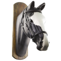 Bridon Biothane Horse Ball avec Rênes Umbria Equitazione Noir