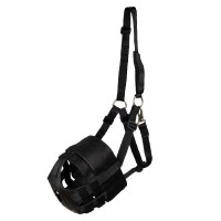 Museruola in nylon e gomma Supreme Nero