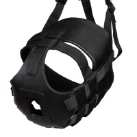 Museruola in nylon e gomma Supreme Nero