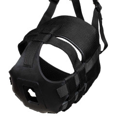 Museruola in nylon e gomma Supreme Nero