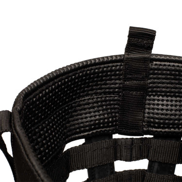 Museruola in nylon e gomma Supreme Nero