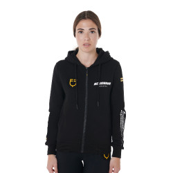 Felpa con Cappuccio con Zip da Donna Scuderia Equestro Equestro