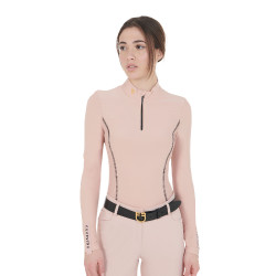 Polo Tecnico da Allenamento Donna Maniche Lunghe Equestro Polo Tecnico da Allenamento Donna Maniche Lunghe Equestro