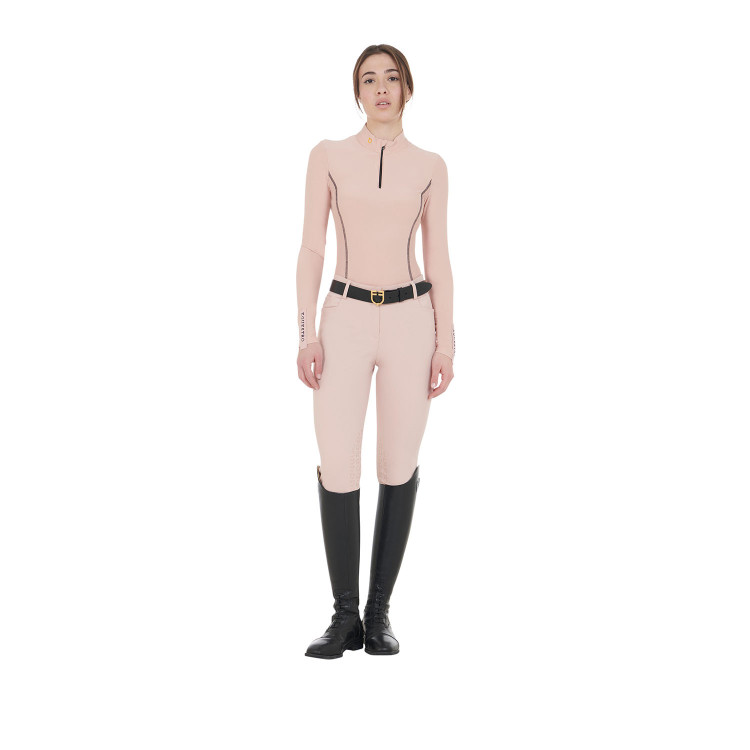 Polo Tecnico da Allenamento Donna Maniche Lunghe Equestro Polo Tecnico da Allenamento Donna Maniche Lunghe Equestro
