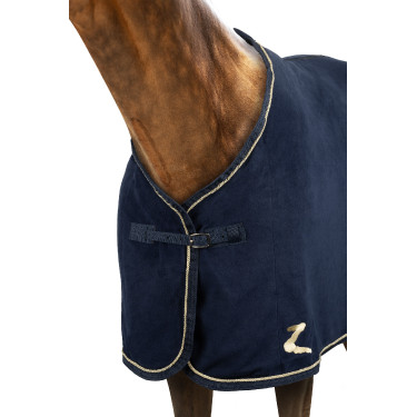 Coperta in pile da presentazione Horze Blu Coperta in pile da presentazione Horze Blu