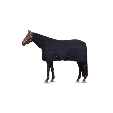 Coperta da scuderia Combo Horze Kingsley con copricollo 300 g Coperta da scuderia Combo Horze Kingsley con copricollo 300 g