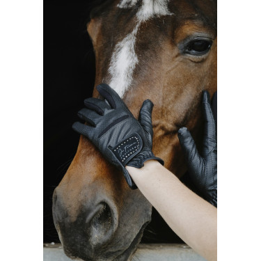 Guanti Je t'aime Equithème Strass Guanti Je t'aime Equithème Strass