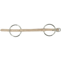 Mors en cuir Feeling avec gourmette