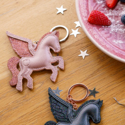 Portachiavi Imperial Riding Key To My Horse Oro rosa