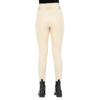 Pantalon d'équitation Euro-Star Aurelia Competition Grip Connect Full Beige