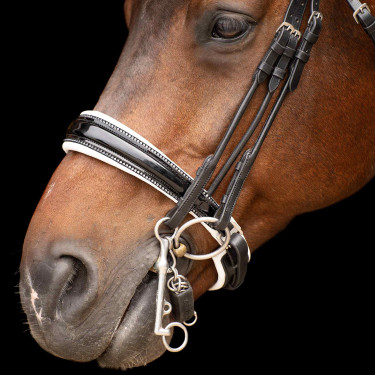 Briglia Impérial Riding Olympia Nero / bianco