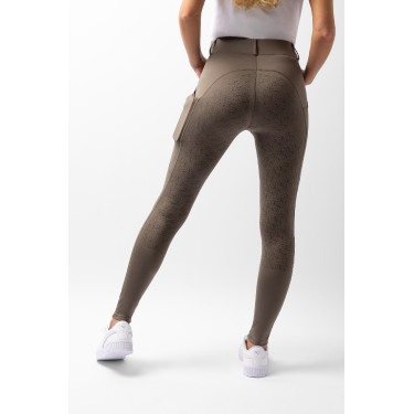 Leggings a grip integrale Horze Dea da donna Marrone morel Leggings a grip integrale Horze Dea da donna Marrone morel