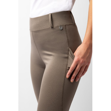 Leggings a grip integrale Horze Dea da donna Marrone morel Leggings a grip integrale Horze Dea da donna Marrone morel