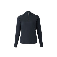 T-shirt Horze Karla technique femme Bois flotté