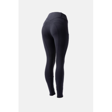 Pantaloni con grip integrale per tutte le stagioni Horze Mira Blu marino scuro
