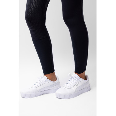 Pantaloni con grip integrale per tutte le stagioni Horze Mira Blu marino scuro
