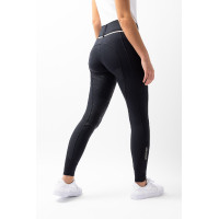 Pantaloni da equitazione invernali Elea grip integrale B Vertigo Bellezza nera Nero