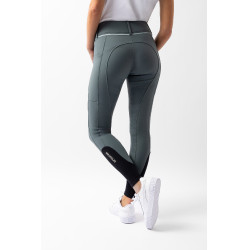 Pantaloni da equitazione invernali Elea grip integrale B Vertigo Verde rosmarino Grigio Pantaloni da equitazione invernali Elea grip integrale B Vertigo Verde rosmarino Grigio