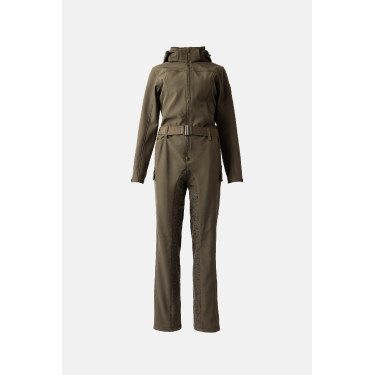 Tuta Softshell Cynthia Horze Notte delle olive / verde oliva Marrone