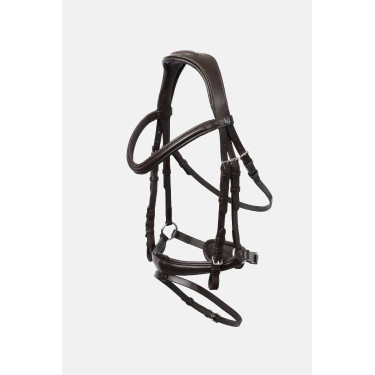 Filet bridon Nature Made Leisure Horze Marrone espresso