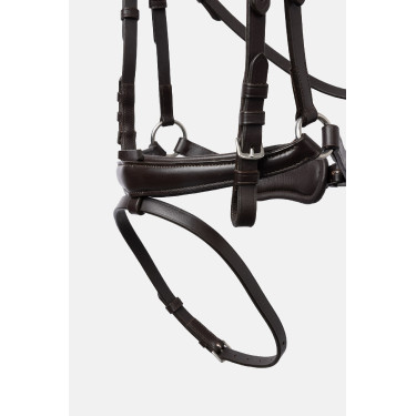 Filet bridon Nature Made Leisure Horze Marrone espresso