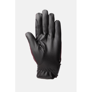 Guanti da equitazione tutte le stagioni Young Rider Perla Horze Fudge / marrone bordeaux