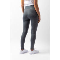 Leggings da donna Horze Maia con grip integrale e tasca per telefono Blu temporale Leggings da donna Horze Maia con grip integrale e tasca per telefono Blu temporale