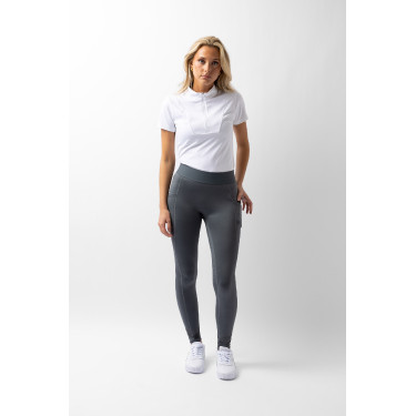 Leggings da donna Horze Maia con grip integrale e tasca per telefono Leggings da donna Horze Maia con grip integrale e tasca per telefono