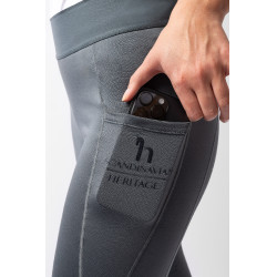 Leggings da donna Horze Maia con grip integrale e tasca per telefono Leggings da donna Horze Maia con grip integrale e tasca per telefono