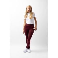 Leggings da donna Horze Maia con grip integrale e tasca per telefono Blu temporale Leggings da donna Horze Maia con grip integrale e tasca per telefono Blu temporale