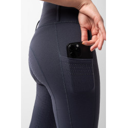 Leggings mezza stagione Serena con grip integrale Horze Inchiostro marino Blu marino