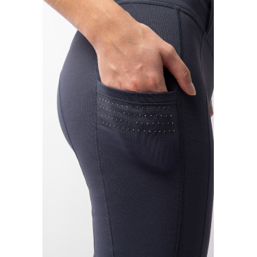 Leggings mezza stagione Serena con grip integrale Horze Inchiostro marino Blu marino