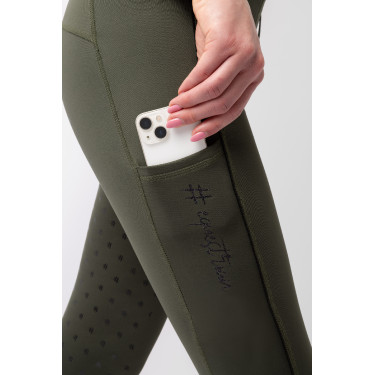 Leggings a vita alta Young Rider Aya da donna Horze Leggings a vita alta Young Rider Aya da donna Horze