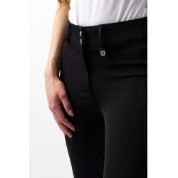 Pantaloni Horze a vita alta Young Rider Alena donna Bellezza nera Nero