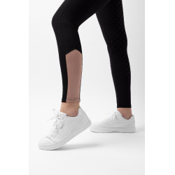 Pantaloni Horze a vita alta Young Rider Alena donna Bellezza nera Nero