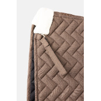 Sottosella da dressage Nature Made Leisure Horze Marrone espresso