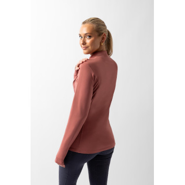 Top da allenamento Josephine Horze Rosa appassita