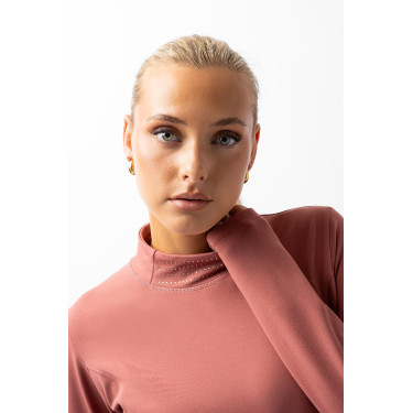 Top da allenamento Josephine Horze Rosa appassita