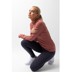 Top da allenamento Josephine Horze Rosa appassita