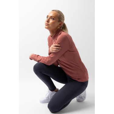 Top da allenamento Josephine Horze Rosa appassita